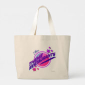 Grand Tote Bag Restaurant à thème Neon Epic Logo Amusant Parodie (Dos)