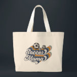 Grand Tote Bag Retro Soccer Mama Sublimation Design, Football<br><div class="desc">Retro Soccer Mama Sublimation Design,  Football</div>