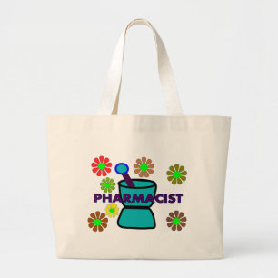 Grand Tote Bag Rétro T-shirts et cadeaux de fleurs de