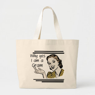 Grand Tote Bag Rétros T-shirts et cadeaux de gramme