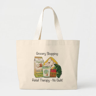 Grand Tote Bag Réutilisable Épicerie Fourre-tout-bag avec un sens
