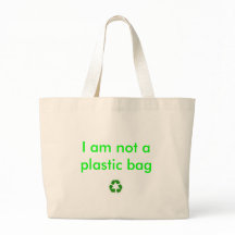 réutilisez, je ne suis pas un sachet en plastique