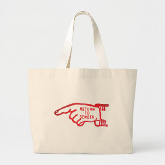 Grand Tote Bag Revenez à l'expéditeur