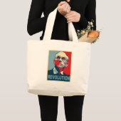 Grand Tote Bag Révolution de Ron Paul (Devant (produit))