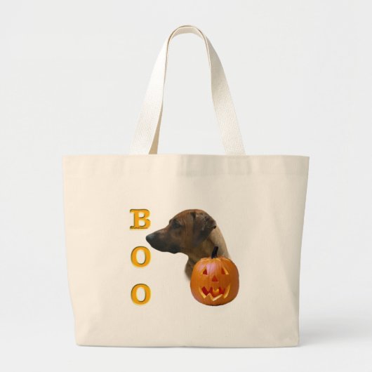Grand Tote Bag Rhodesian Ridgeback Boo (Devant)