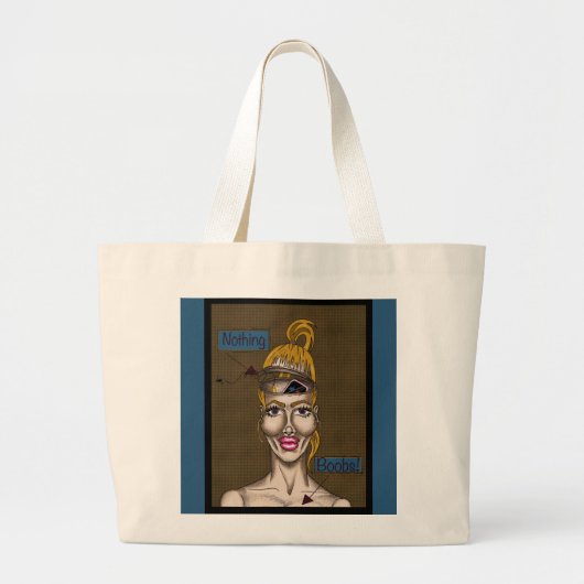 Grand Tote Bag Rien (Devant)
