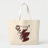 Grand Tote Bag Robertson Clan Badge Jumbo Fourre-tout (Devant)