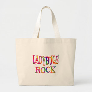 Grand Tote Bag Roche de coccinelles