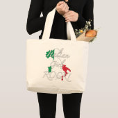 Grand Tote Bag Roche italienne de filles ! (Devant (produit))