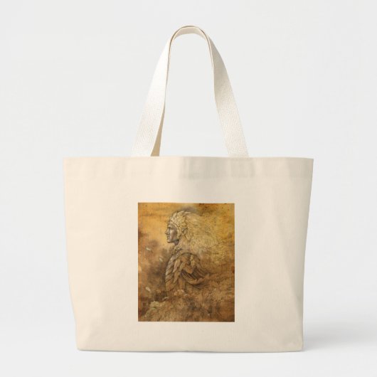 Grand Tote Bag Roi d'Elf (Devant)