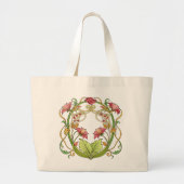Grand Tote Bag Romantic Art Nouveau Home Accent (Devant)