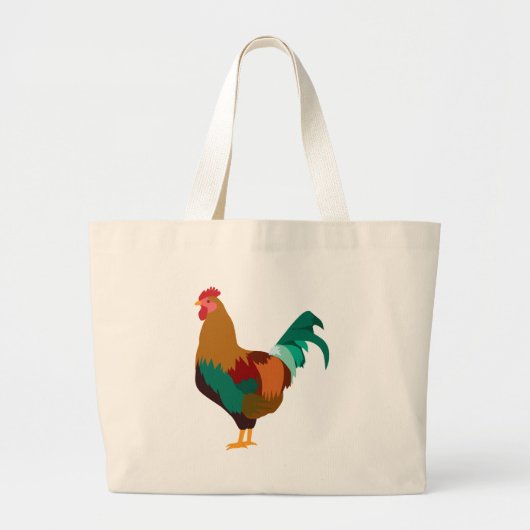 Grand Tote Bag Rooster (Devant)