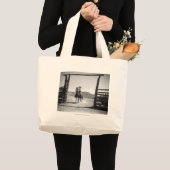 Grand Tote Bag Roping de cowboy (Devant (produit))