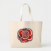 Grand Tote Bag Rose (Devant)