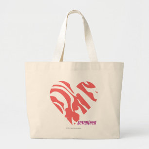 Grand Tote Bag Rose 2 de zèbre