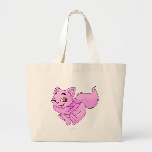 Grand Tote Bag Rose de Wocky (Devant)