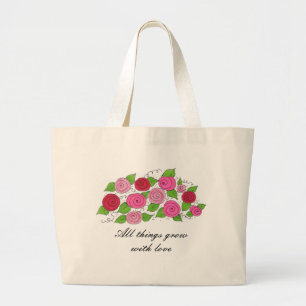 Grand Tote Bag Roses