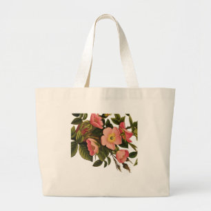 Grand Tote Bag Roses Anciennes Jolies Roses Botaniques Roses