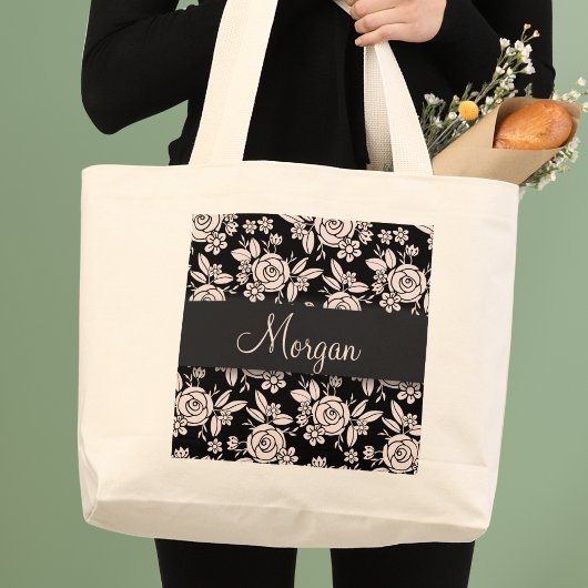 Grand Tote Bag Roses Chéries