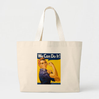 Grand Tote Bag Rosie le rivoir nous pouvons le faire vintage