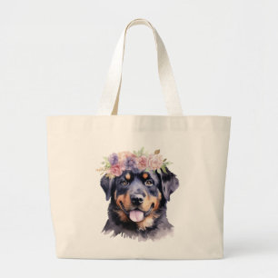 Grand Tote Bag Rottweiler Jumbo Fourre-tout