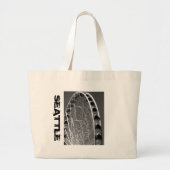 Grand Tote Bag Roue Seattle Ferris (Devant)