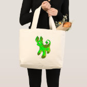 Grand Tote Bag Rougeoyer de Bori (Devant (produit))