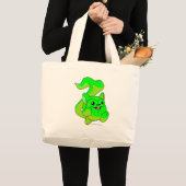 Grand Tote Bag Rougeoyer de Meerca (Devant (produit))