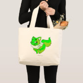 Grand Tote Bag Rougeoyer de Wocky (Devant (produit))