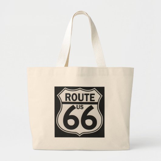 Grand Tote Bag Route 66 - La route mère (Devant)