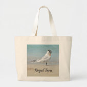 Grand Tote Bag Royal Tern Fun Beach (Devant)
