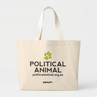 Grand Tote Bag RSPCA Fourre-tout enorme animal politique