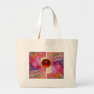 GRAND TOTE BAG RUBY ABSTRAIT