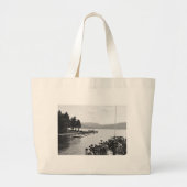 Grand Tote Bag Sagamore Dock, Lake George : 1904 (Devant)