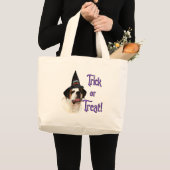 Grand Tote Bag Saint Bernard Trick (Devant (produit))