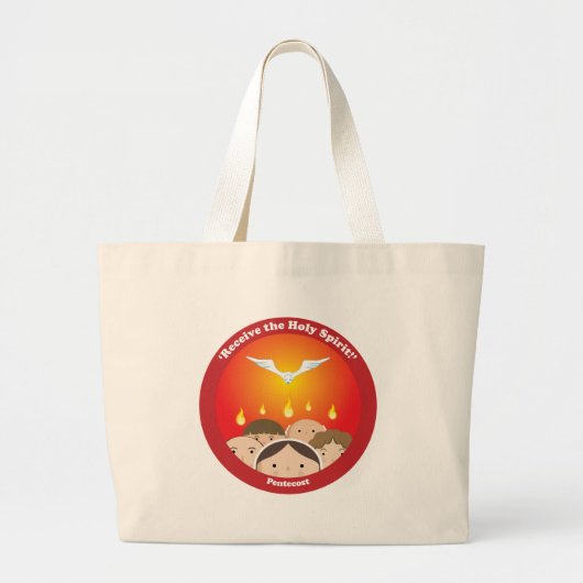 Grand Tote Bag Saint-Esprit Pentecost (Devant)