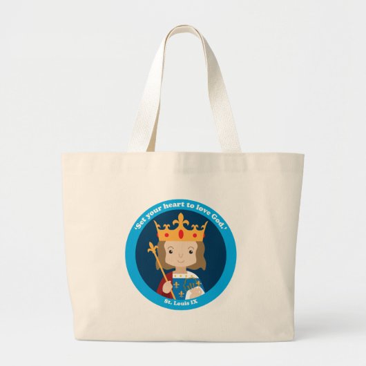 Grand Tote Bag Saint-Louis IX (Devant)