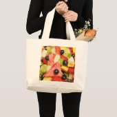 Grand Tote Bag salade de fruits (Devant (produit))