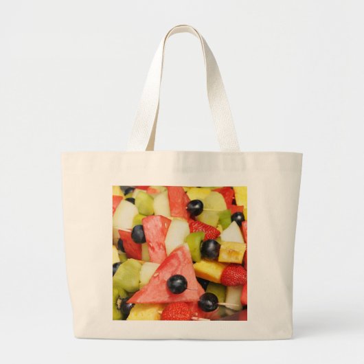 Grand Tote Bag salade de fruits (Devant)