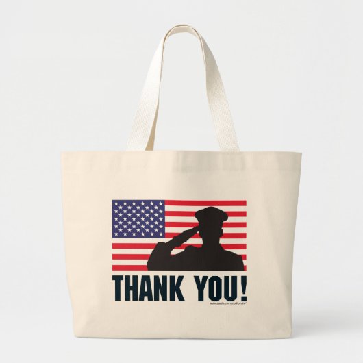 Grand Tote Bag Salut (Devant)