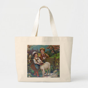 Grand Tote Bag Salutations de Pâques 1908