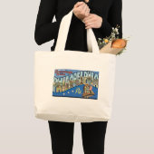 Grand Tote Bag Salutations de Philadelphie, Pennsylvanie ! (Devant (produit))
