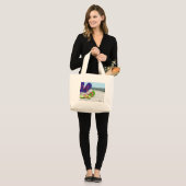 Grand Tote Bag sandales (Devant (modèle))