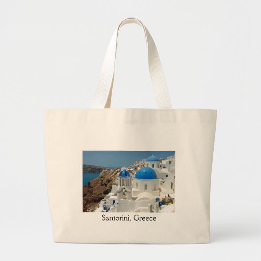 Grand Tote Bag Santorin 1 (Devant)