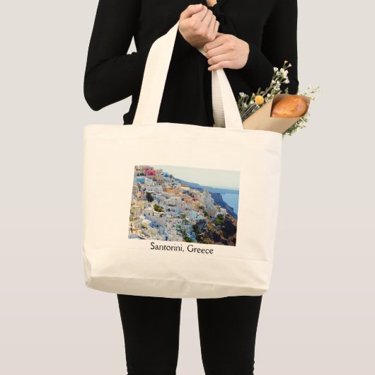 Grand Tote Bag Santorin 2 (Devant (produit))