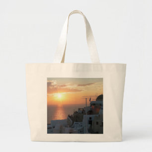 Grand Tote Bag Santorin Sunset Jumbo Fourre-tout