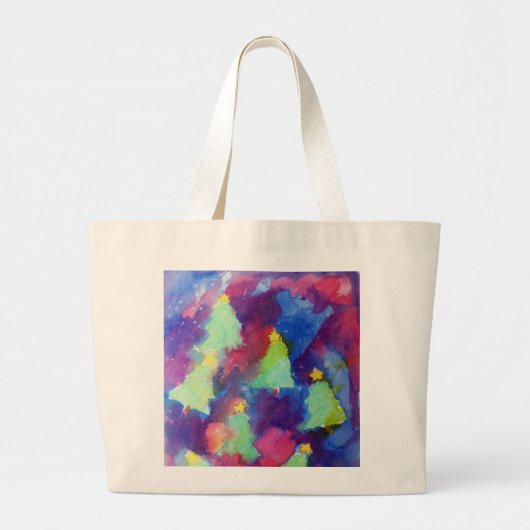GRAND TOTE BAG SAPIN DE NOËL (Devant)