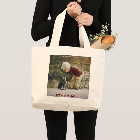 Grand Tote Bag Sarah douce (Devant (produit))