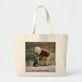Grand Tote Bag Sarah douce (Devant)