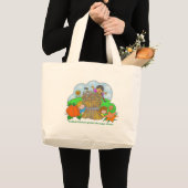 Grand Tote Bag Saskatchewan se développe (Devant (produit))